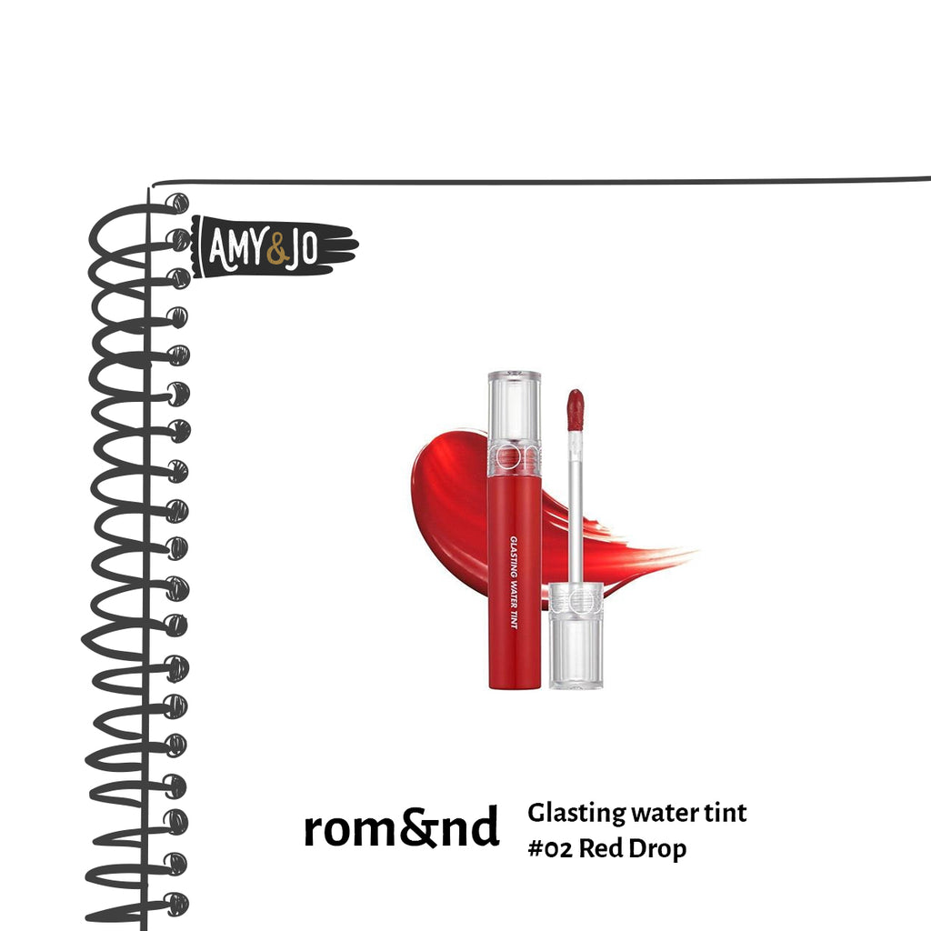ROMAND/ロムアンド] グラスティング ウォーター ティント＃02レッド