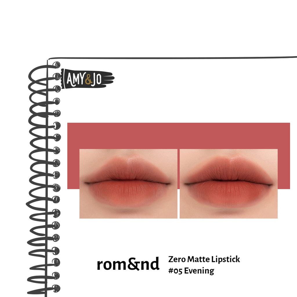[ROMAND/ロムアンド] ゼロマットリップスティック＃05イブニング