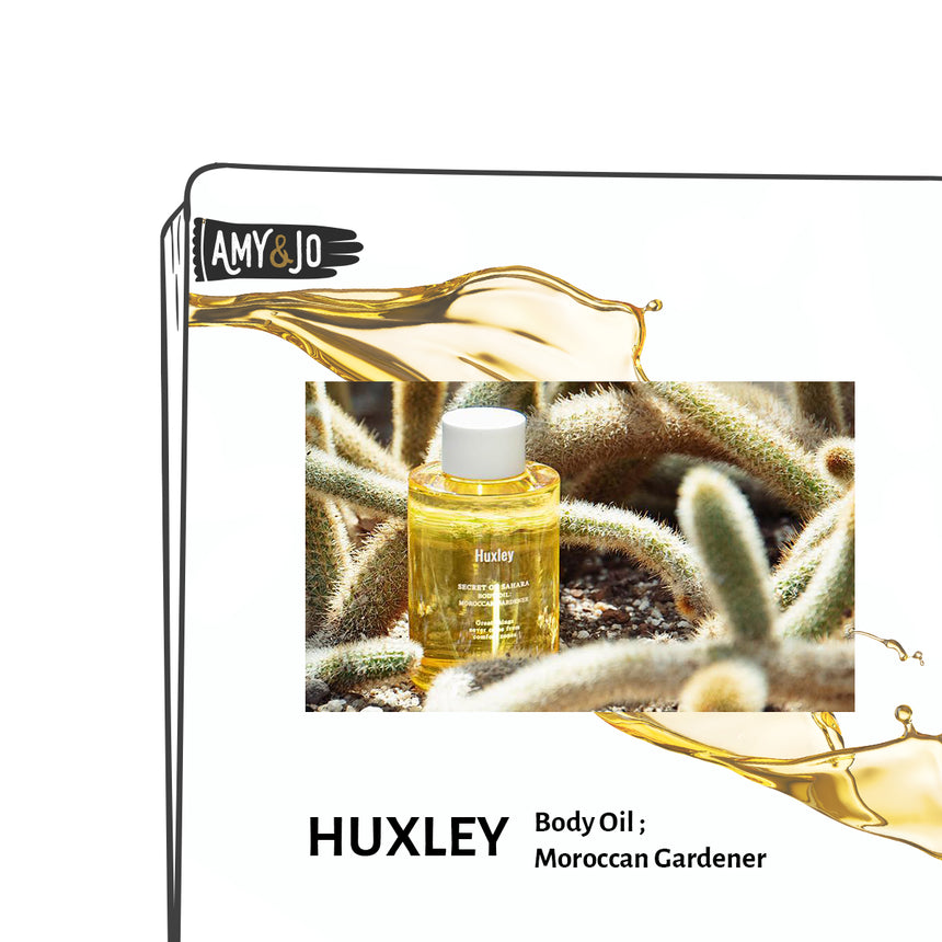 [HUXLEY/ハクスリー]ボディオイルモロッカンガードナー_Body Oil Moroccan