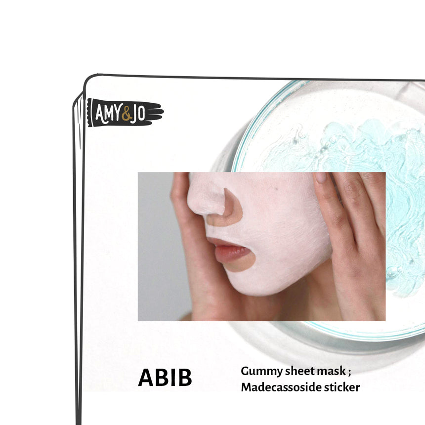 [ABIB/アビブ] ガムマスク＃マデカソサイド[10EA]_Gummy sheet mask ; Madecassoside sticker