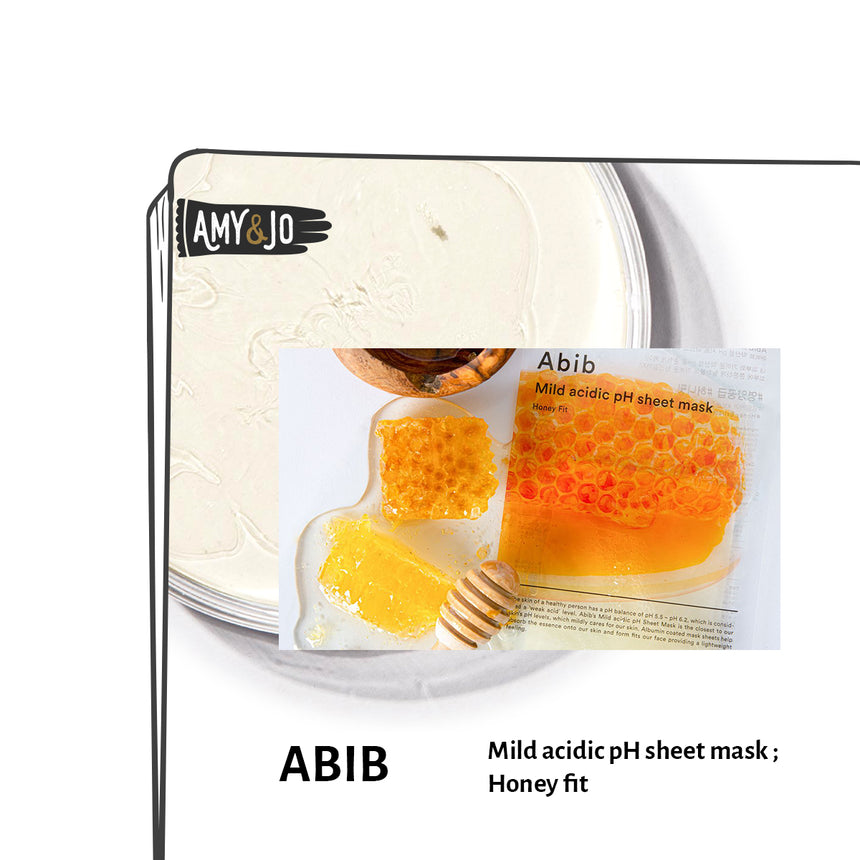 [ABIB/アビブ] 弱酸性マスク＃ハニーピット[10EA]_Mild acidic pH sheet mask ; Honey fit