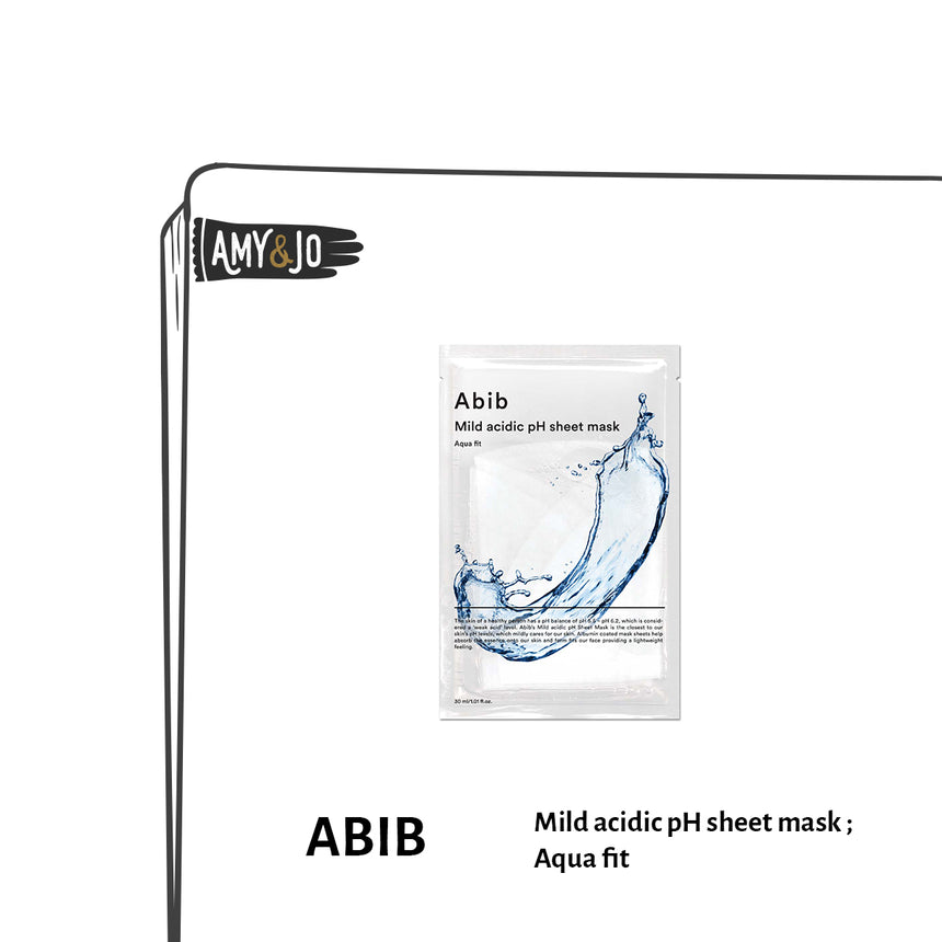 [ABIB/アビブ] 弱酸性マスク＃アクアピット[10EA]_Mild acidic pH sheet mask ; Aqua fit