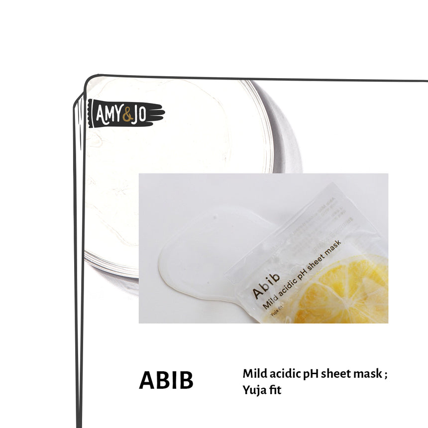 [ABIB/アビブ] 弱酸性マスク＃ゆずピット[10EA]_Mild acidic pH sheet mask ; Yuja fit