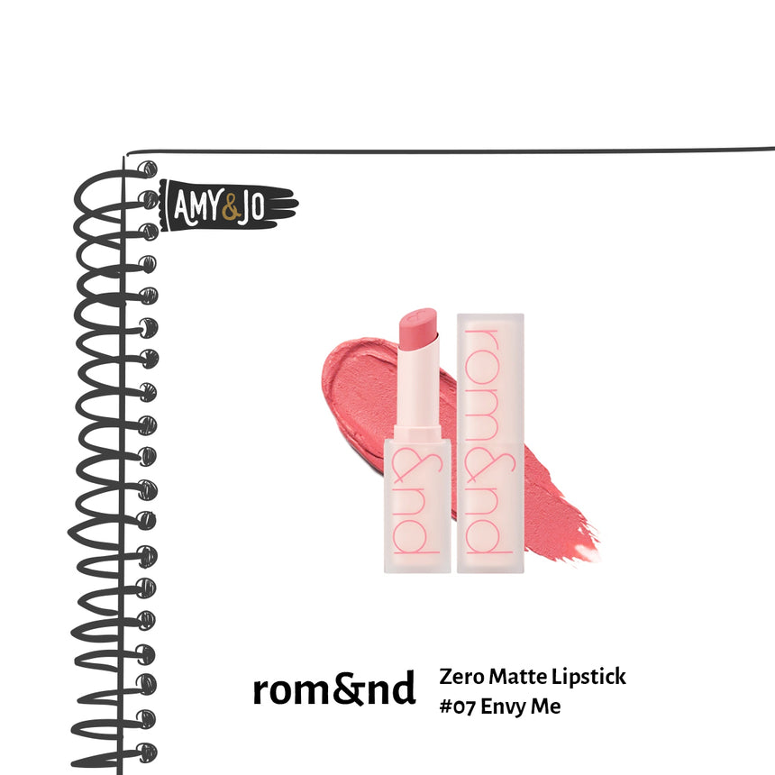 [ROMAND/ロムアンド] ゼロマットリップスティック＃07エンヴィミー_Zero Matte Lipstick #07 Envy Me