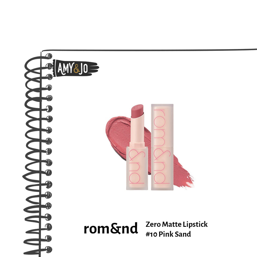 [ROMAND/ロムアンド] ゼロマットリップスティック＃10ピンクサンド_Zero Matte Lipstick #10 Pink Sand