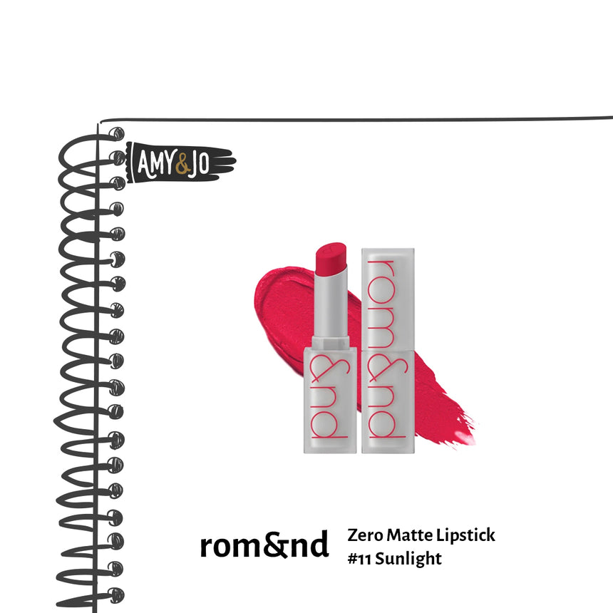 [ROMAND/ロムアンド] ゼロマットリップスティック＃11サンライト_Zero Matte Lipstick #11 Sunlight